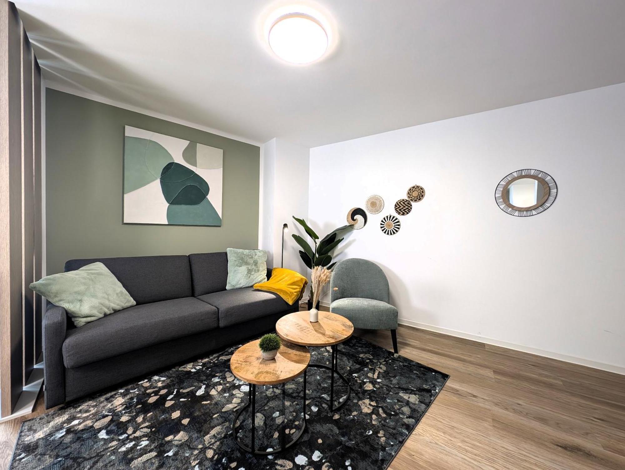 Bohnapartments - Nordkap-Suiten - Gratis Parkplatz - Moderner Neubau - Erdgeschoss - Fussbodenheizung Эрфурт Экстерьер фото